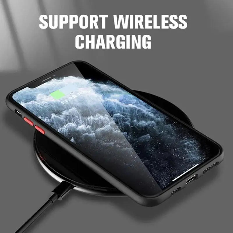 Luxury Matte Armor Magnetic For Magsafe Wireless Charge Case For iPhone 15 16 14 13 11 12 Pro Max Mini Plus XS X XR Cover funda