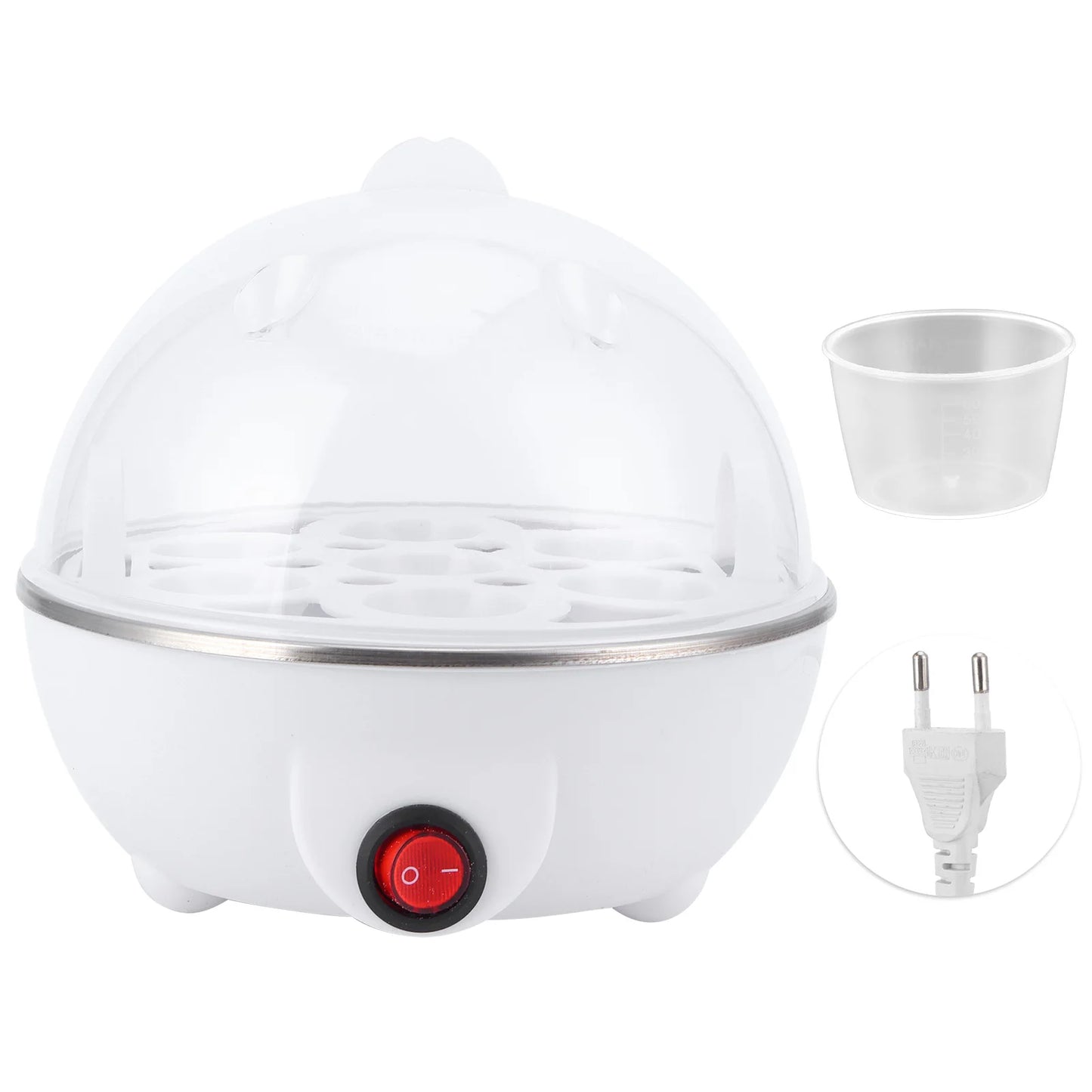 Egg Boiler Electric Egg Boiler Electric Eggs Boiler Multifunctional Mini Eggs Cooker  Poacher for Kitchen Use Egg Poacher