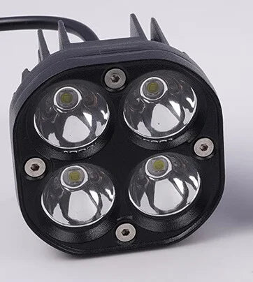 3 Inch 40W 4X4 Mini LED Yellow White Driving Spotlight Work Light Bar Fog Lamp Waterproof Off Road ATV SUV Truck Car Accessories