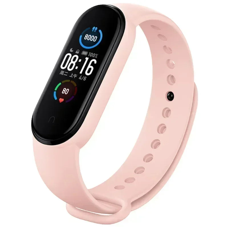 Watchbands for Xiaomi Mi Band 7-7 NFC silicone Replacement bracelet Sport Adjustable correa Accessories Mi band 7 6 5 4 3 strap