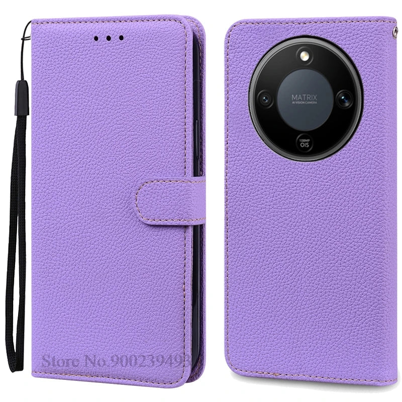 Magic8 Lite Case For Honor Magic 8 Lite Case Wallet Leather Flip Cover For Honor Magic8 Lite Case Book Cell Phone Cover Fundas