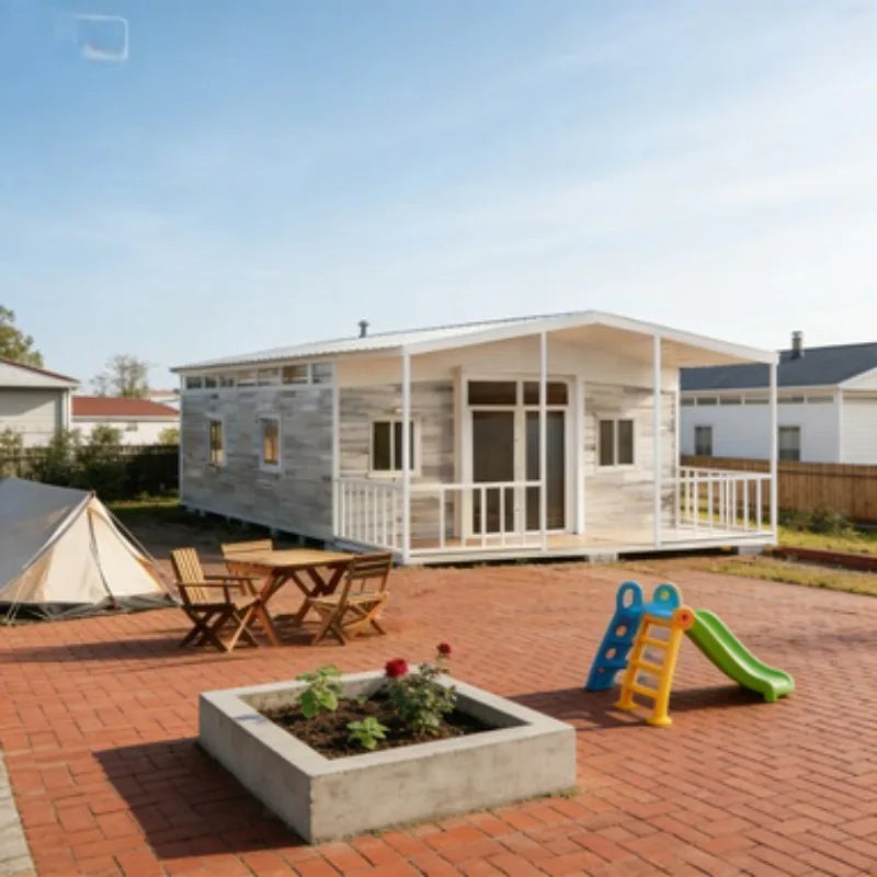 Foldable Prefabricated Shipping Container House for Bedroom Use House Doublewing Foldable Mobile Modular Home House3room Housing