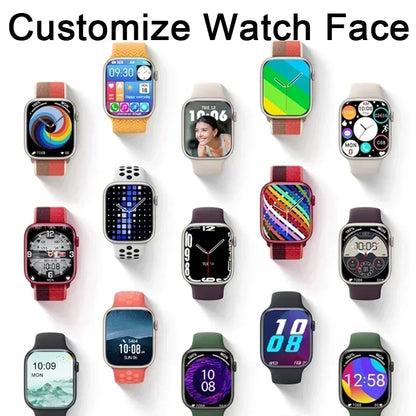Smart Watch I10 Pro Max Smart Watch for Men Series 9 Phone Custom Watch Face Sport Waterproof Women Man Wearable