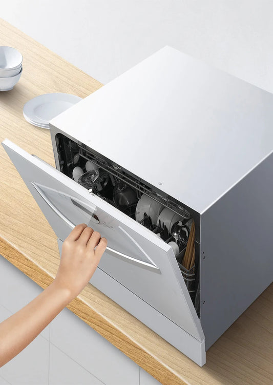 52L Fully Automatic Built-in Dishwasher with Intelligent Wash Sterilization Hot Air Drying Stainless Steel Tub Lave Vaiselle