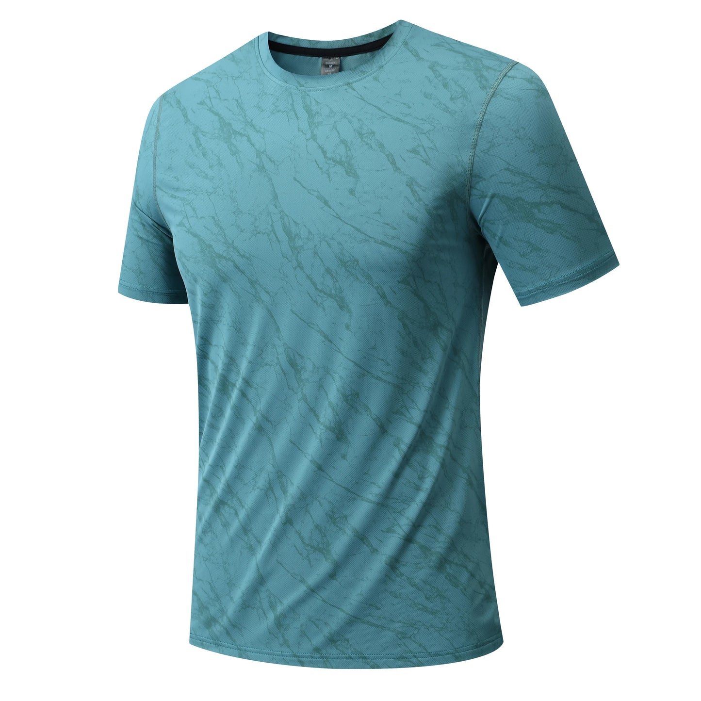 Mens Running T-Shirt Outdoor Sports Tops Short Sleeve Shirt Men Fitness Gym Guys Clothing Shirts Sportswear Breathable Quick Dry