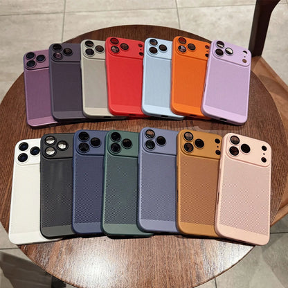 Cooling Phone Case Heat Dissipation For iPhone 17 17 Pro 17 Pro Max 17 Air Shockproof Breathable iPhone 17 Series Back Cover