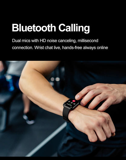 2025 New Smartwatch Men Android IOS Phone 1.9"HD Screen Bluetooth Call Heart Rate Monitoring Sports Waterproof Smart Watch Women