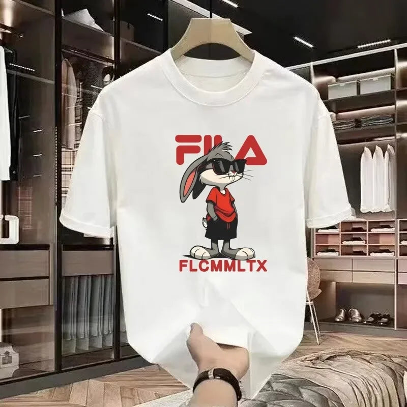 2025 New Luxury Brand Letter Printed T-shirts for Men and Women Short Sleeved T-shirts High Quality Men's Clothing Street Wear