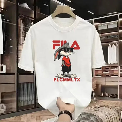 2025 New Luxury Brand Letter Printed T-shirts for Men and Women Short Sleeved T-shirts High Quality Men's Clothing Street Wear