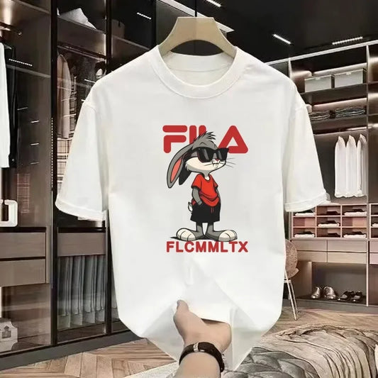 2025 New Luxury Brand Letter Printed T-shirts for Men and Women Short Sleeved T-shirts High Quality Men's Clothing Street Wear