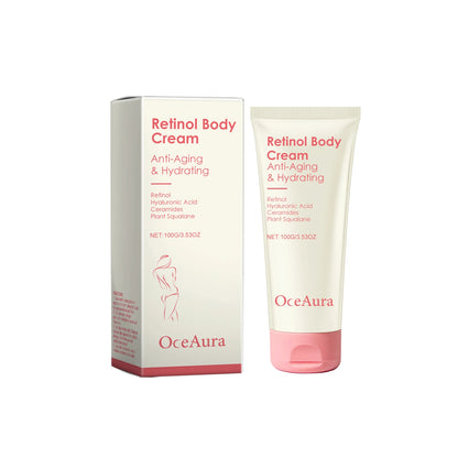 Retinol Firming Body Cream Anti-Wrinkle Tightening Improve Sagging Skin Remove Cellulite Nourish Lift Firming Moisturizing Cream
