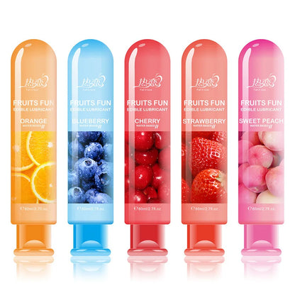Adult Sexual Body Smooth Fruity Anal Vagina Lubricant Gel Sex Toy Health Product Perfect To Warm Up Sensual Massage Lubrication
