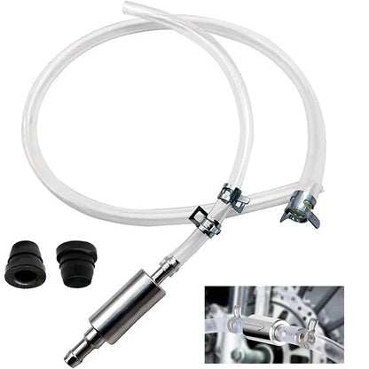 1PCS Brake Fluid Bleeder Hose with One-Way Non-Return Check Valve Auto Car Vehicle Motorcycle Brake Clutch Bleeder Hose Pipe Kit