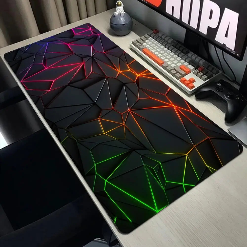 hexagon Mouse Pad Large Computer Office Game Table Mats XXL Rubber Anti-slip Gaming Keyboard Mousepads Long Desk Pads