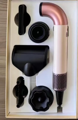 New High Speed Negative Ion Hair Dryer with Bend Tube Nozzle Quick Drying for Household Travel hairdryer home appliance 5 in 1