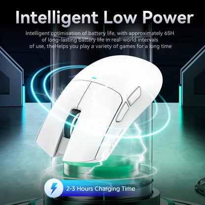 ATTACK SHARK X11SE Wireless Gaming Mouse 63g Lightweight Tri-Mode Bluetooth Wired PAW3311 22000 DPI for Office & Home Use