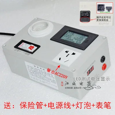 Television Appliance Maintenance Lamp Six in One Socket Switch Power Maintenance Protector Voltage Current Non - Multimeter