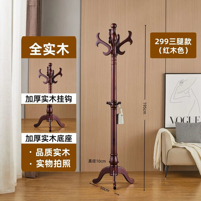 Standing Wooden Coat Racks Hall Tree Luxury Nordic Bag Hanger Modern Coat Racks Bedroom Minimalist Perchero Trendy Furniture