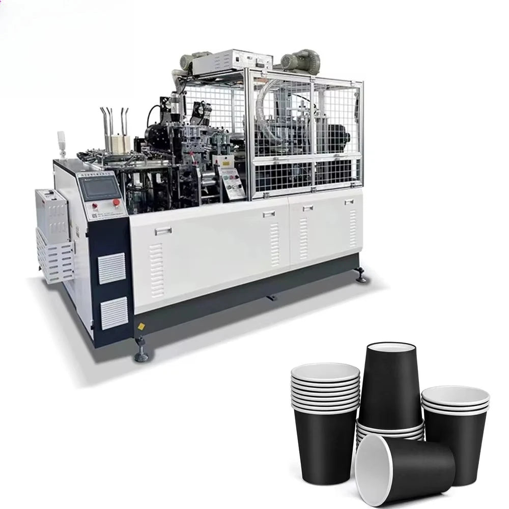 Full Servo High Speed Paper Cup Making Machine Low Price Tea Paper Cup Forming Machine for Small Business