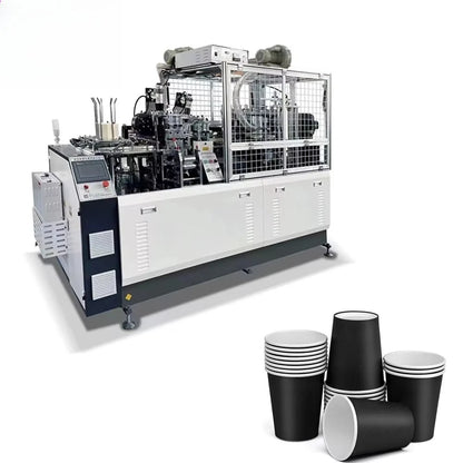 Full Servo High Speed Paper Cup Making Machine Low Price Tea Paper Cup Forming Machine for Small Business