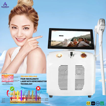 Diode laser hair removal Cryo-Cooled Permanent Hair Reduction - GentleMax™ Tech for Pain-Free Results  Home Appliance  Upgrad