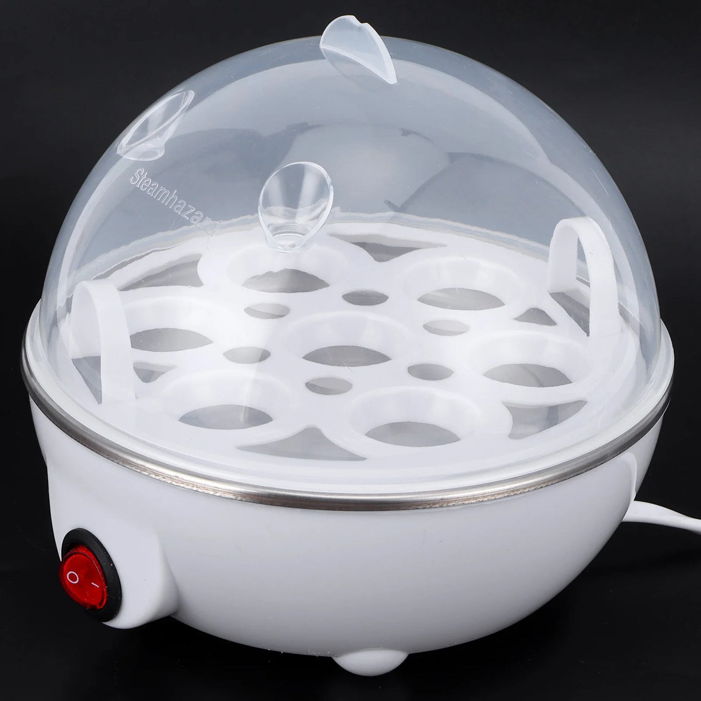 Multifunction Electric Egg Cooker Single Egg Boiler Kitchen Steamed Rapid Breakfast Cooking Appliances 110-220V