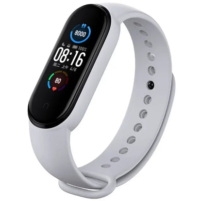 Silicone Watch Straps For Xiaomi Mi Band 7 6 5 4 3 Wristband sport Bracelet Wrist MiBand 3/4 band5 band6 Smartwatch Accessories