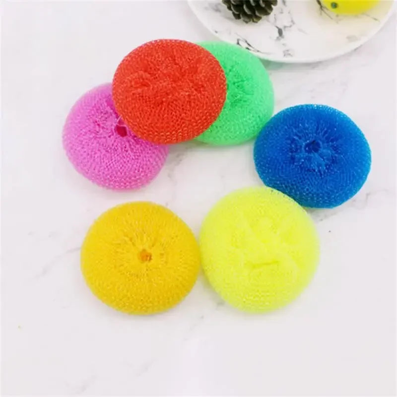 Kitchen Cleaning Tools - Dishwashing Brush, Cleaning Ball Brush, Sponge, Ceramic Accessories, Do Not Hurt The Pot, 1pc