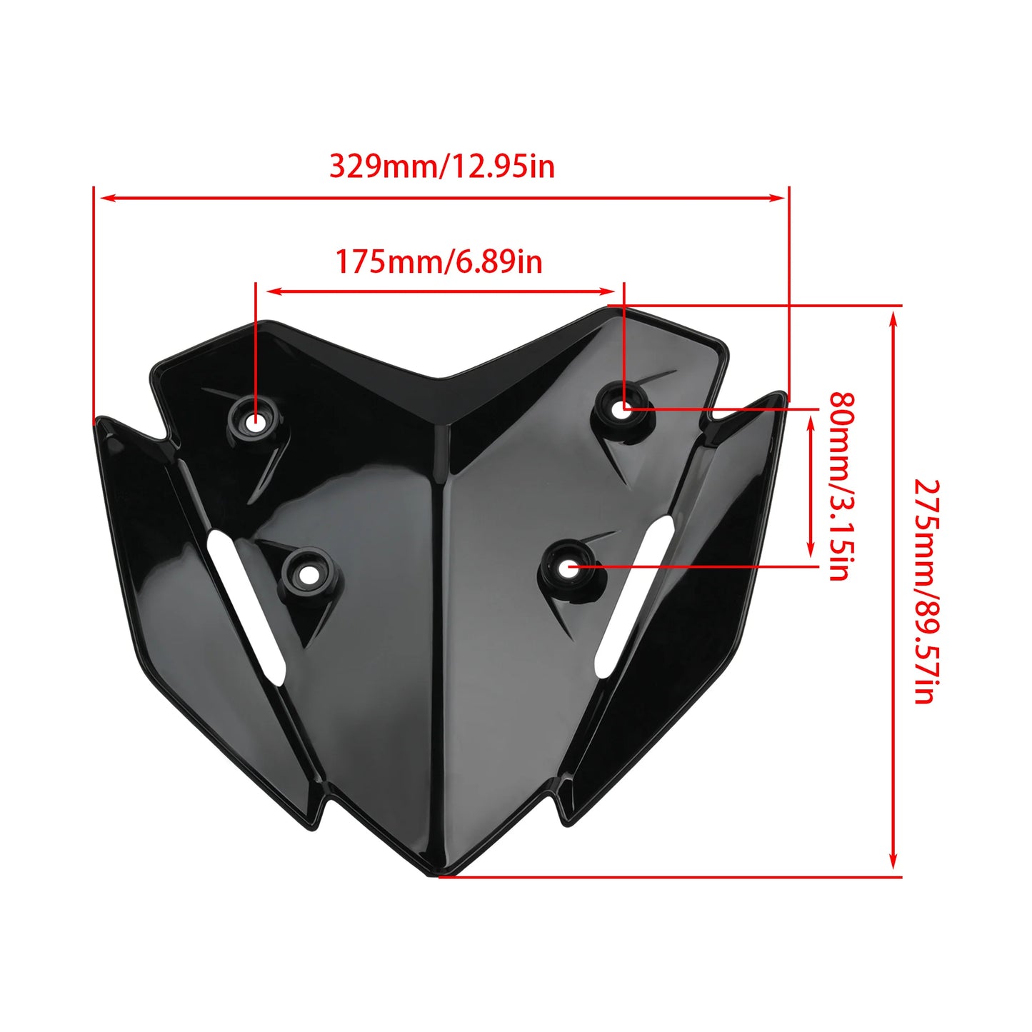 Motorcycle Windshield For YAMAHA XMAX 125 250 300 Visor Deflector WindScreen Fairing 2023 2024 Scooters Modified Accessories