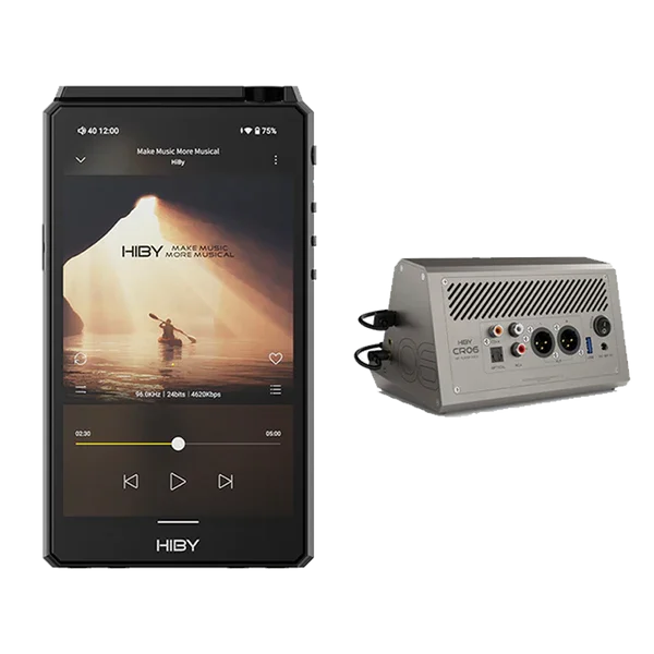 HiBy R6 Gen III / R6 Gen 3 Android12 HiFi Music Player MP3 Bluetooth Audio USB DAC WIFI MQA16x DSD512 ES9038Q2M 768kHz/32bit