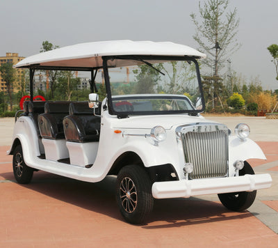 Chinese factory direct sales new design classic electric vintage car reliable and cheap classic 72V car electric sightseeing car