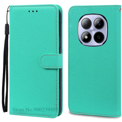 For Redmi Note 15 Pro Case Xiaomi Redmi Note 15 4G Case Wallet Leather Flip Cover For Redmi Note 15 Pro Plus 5G Case Coque Funda