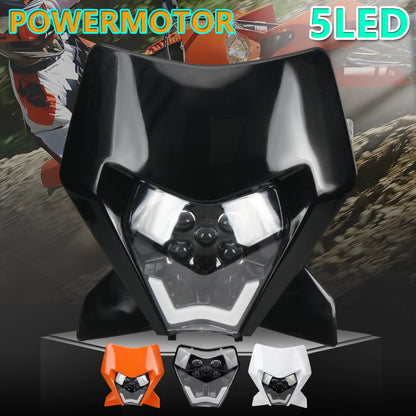 Motorcycle LED Headlight 2024 for KTM EXC SX MX 250 300 450 Fairing Motocross Headlight Accessories Supermoto Enduro Dirt Bike