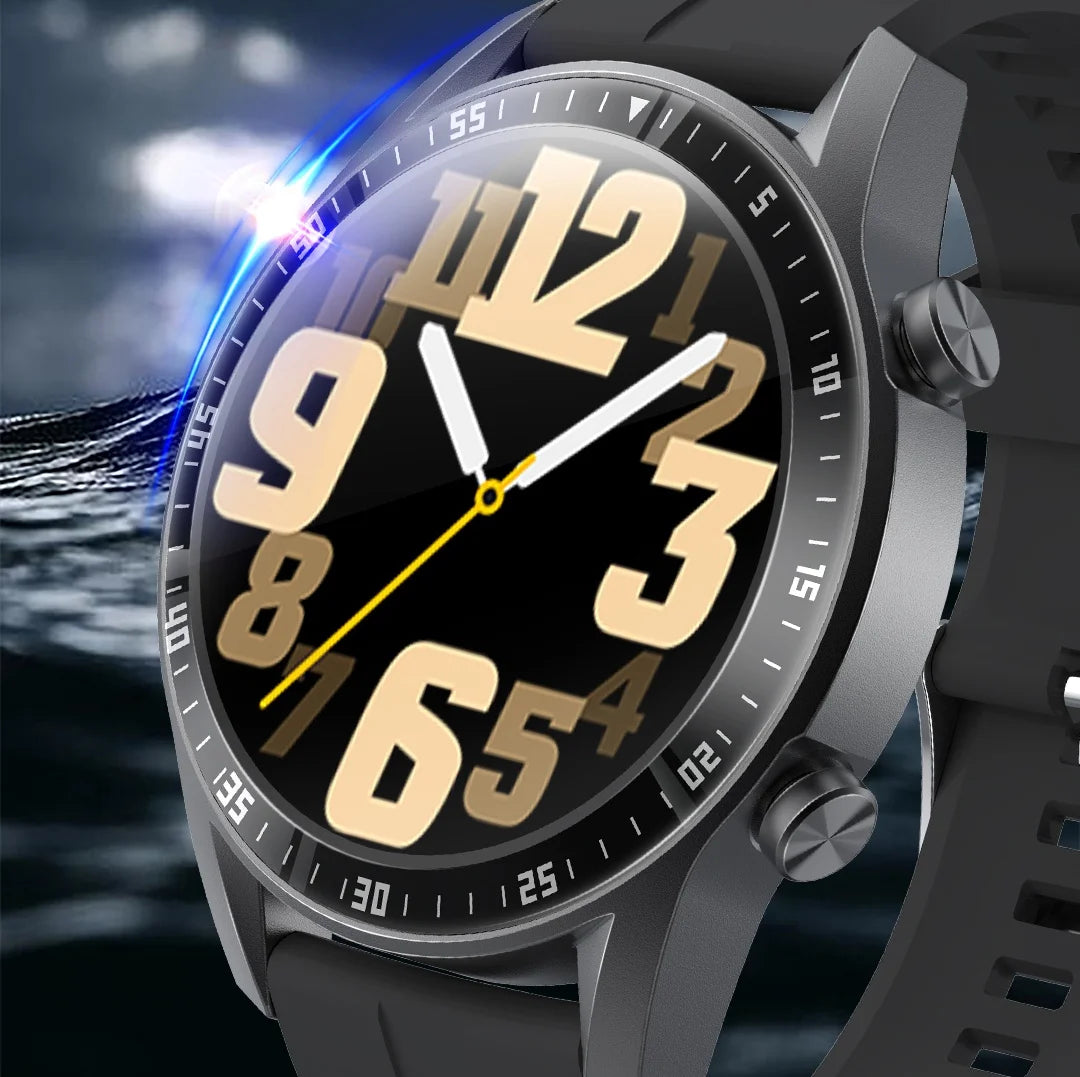 Smart Watch for Men Outdoor Activities Fitness Tracker Sport Watch with Calorie Step Counter Heart Rate Blood Pressure Monitor