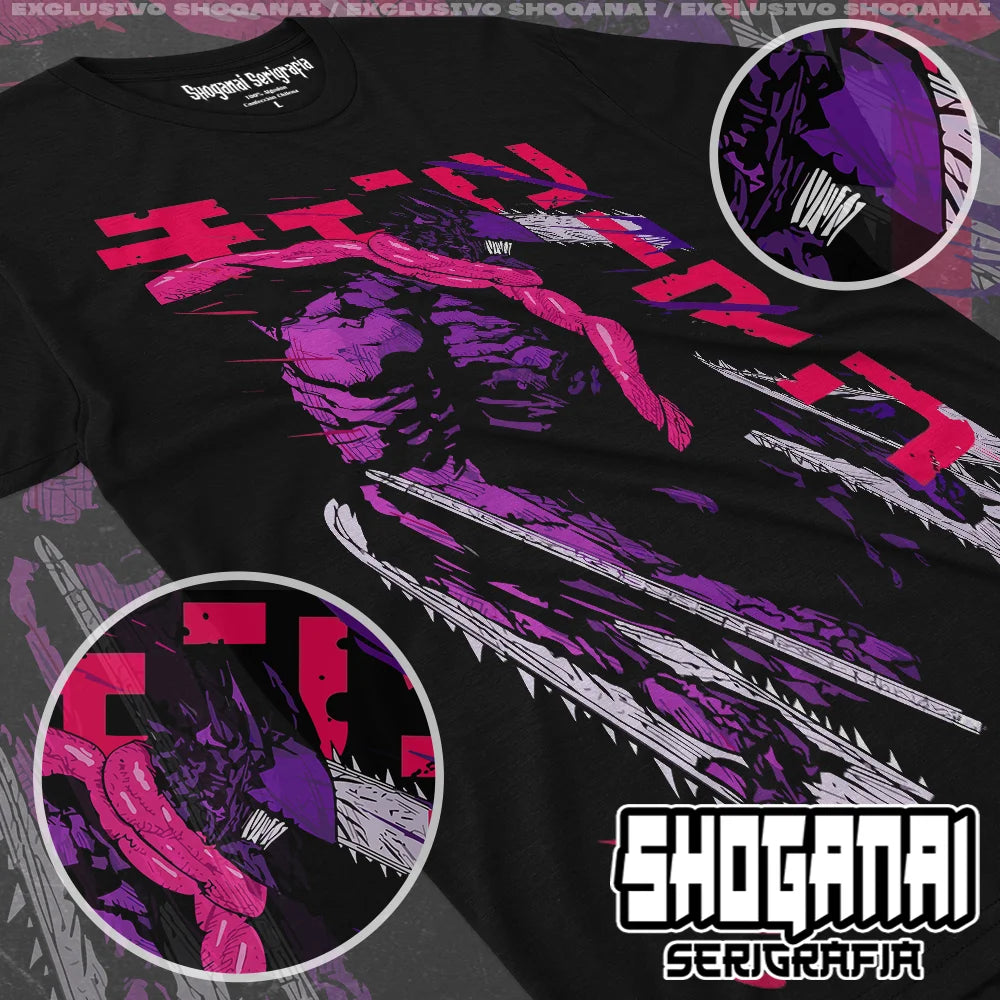 Chainsaw Man Peripherals T-shirt reze print tees Comfortable Oversized men women tops streetwear hip hop fashion Short sleeves