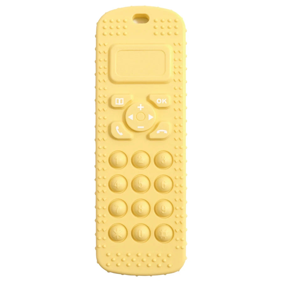 Mother Kids 1PC BPA Free Silicone Baby Toys TV Remote Control Shape Teether Toys Newborn Rodent Chewing Toys Baby Accessories