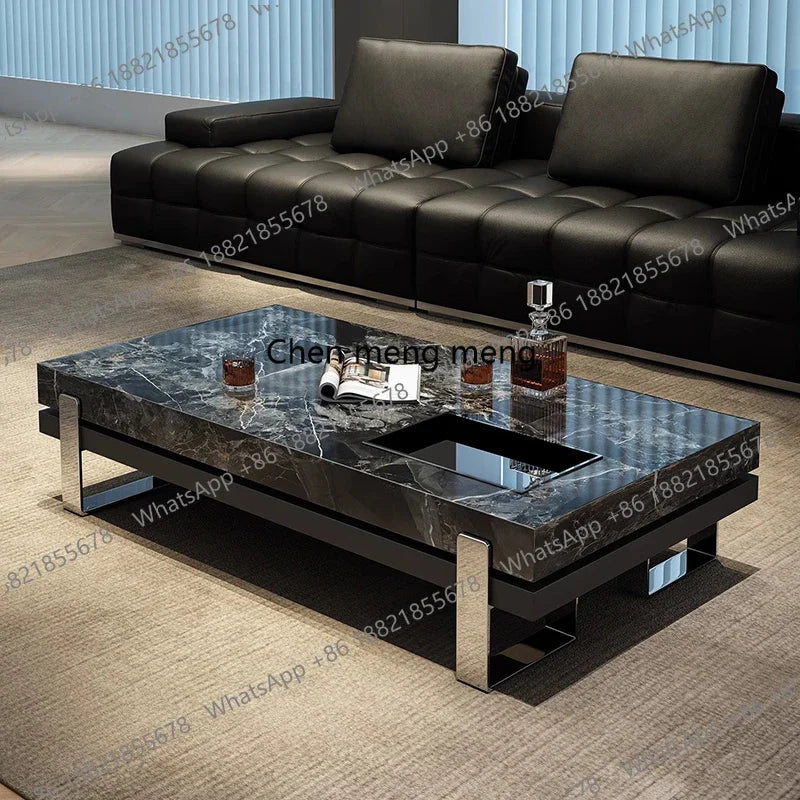 A50 Luxury Designer Side Table Modern Bedroom Living Room Kitchen Organizer Moving Coffee Table Writing Couchtisch Home Furnitur