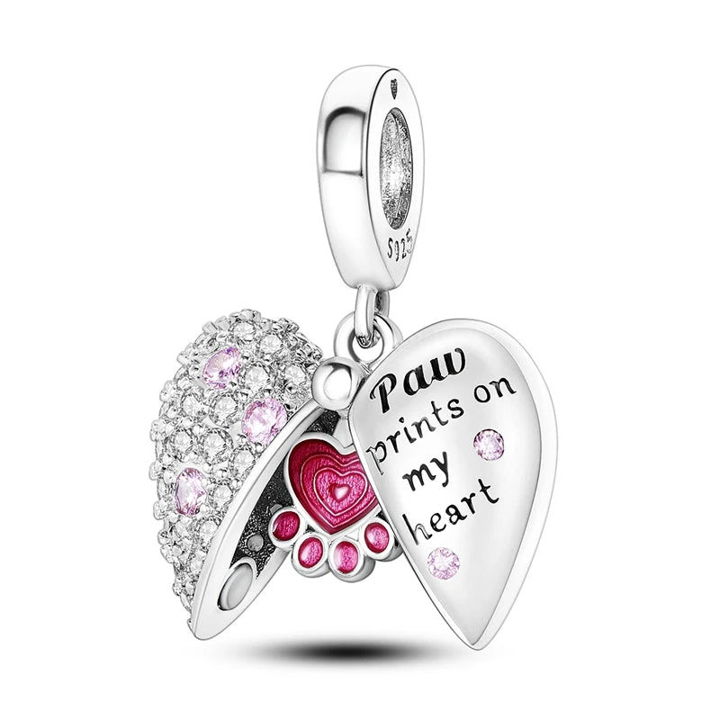 Charm Hot Sales 925 Silver Original Charms Beads Fit Pendant Charm Bracelet Dangle for Women DIY Fine Jewelry Making