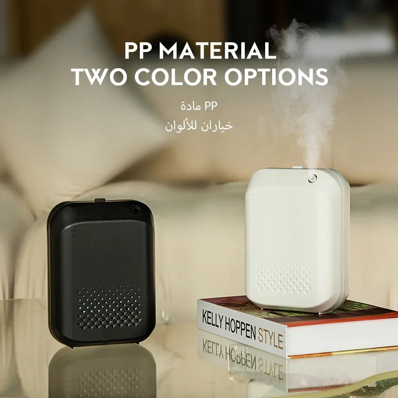 NAMSTE Battery Aromatic Oil Diffuser Electric Home Air Freshener Machine Wall Hanging Waterless Essential Oil Diffuser For Hotel
