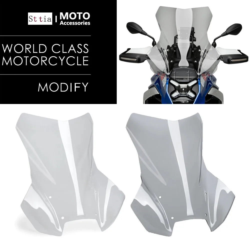 Motorcycle Accessories For BMW R1300GS NEW Expanded Windscreen Windshield GS1300 R1300GS Adventure Wind Deflector Screen Fairing
