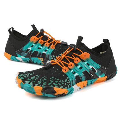 Qiuck Drying Aqua Shoes Men Women's Water Shoes Barefoot Five-Fingers Wading Sneakers Beach Swimming Footwear 2023 New Arrival