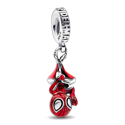 Hot Sell 925 Silver DIY Beads Jewelry Charms Bracelet Mickey Minnie Princess Christmas Stitch Robots Marvel Cute Miniso Disney