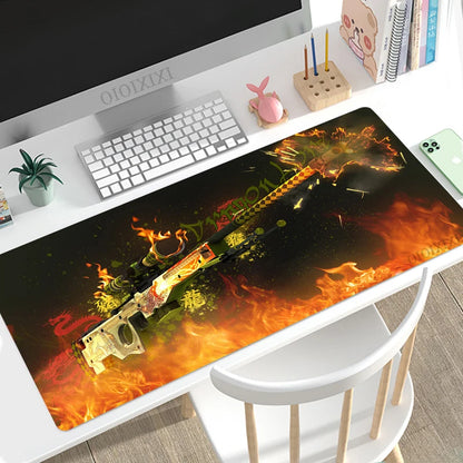 Cs Go Mouse Pad Gaming XL Custom HD New Home Mousepad XXL MousePads Non-Slip Natural Rubber Carpet Office Laptop Mouse Mat