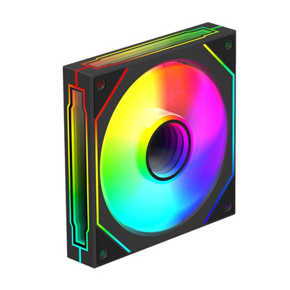 OEM Prism 6 PRO 120mm chassis fan ARGB Synchro 3-sided Infinity Mirror computer cooling fan