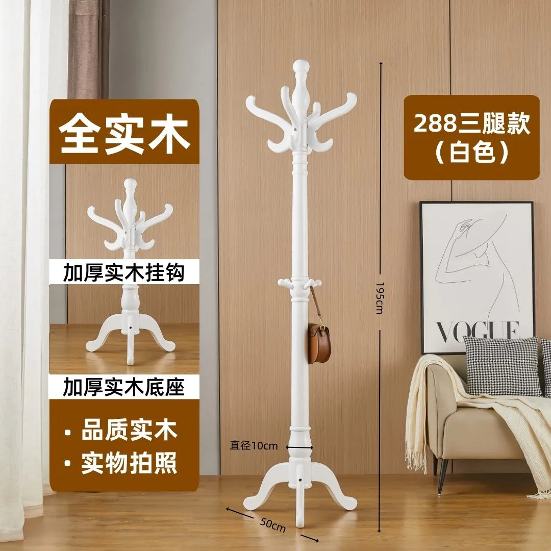 Standing Wooden Coat Racks Hall Tree Luxury Nordic Bag Hanger Modern Coat Racks Bedroom Minimalist Perchero Trendy Furniture