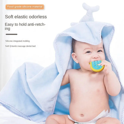Baby Silicone Teether Toys Remote Control Shape Teether Rodent Gum Pain Relief Teething Toy Kids Sensory Teether Toys