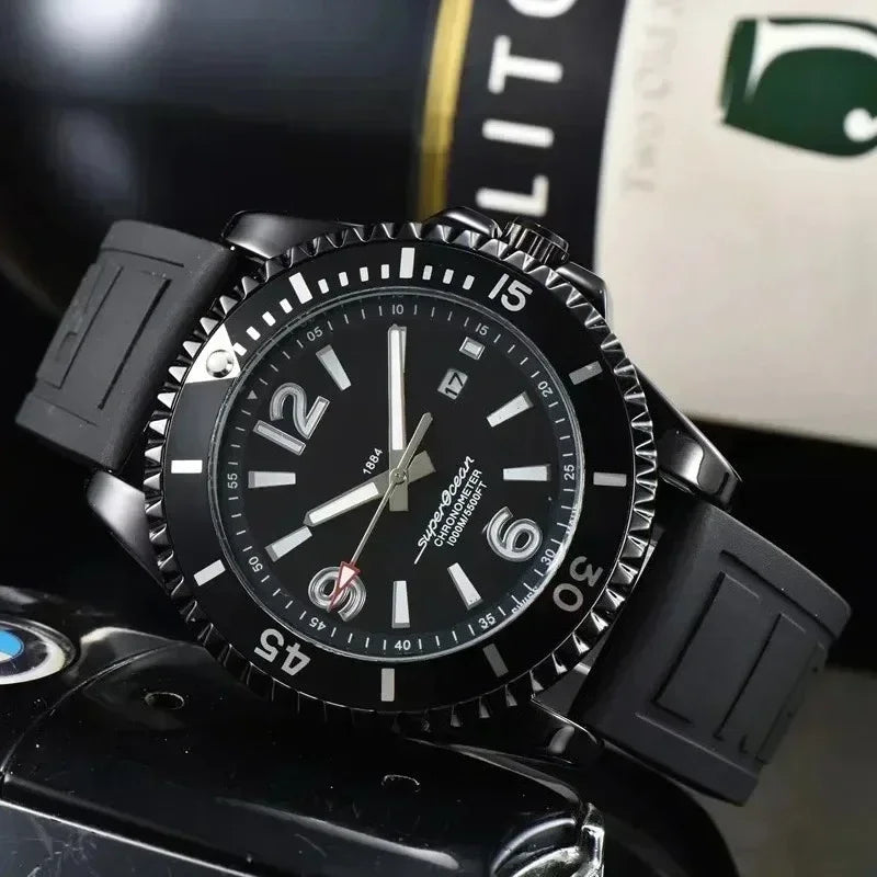 Fashion Classic Quartz Watch Business Multi functional Sports Chronograph Original Brand Luxury Calendar Men's Watch AAA Clock