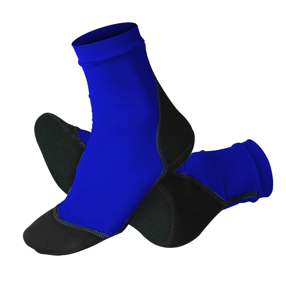 Neoprene Fin Socks for Sand Beach Volleyball Soccer Thin Polyester Uppers 1.5mm Neoprene Soles Sun Protection Water Shoes