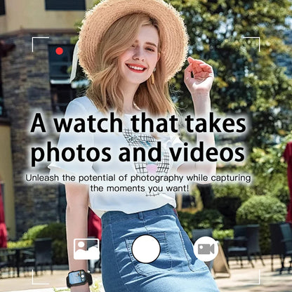Smart Watch Women Men sound recording Camera Take Photo Record Video Watches Sport Waterproof Bluetooth Call Smartwatch 2025 New