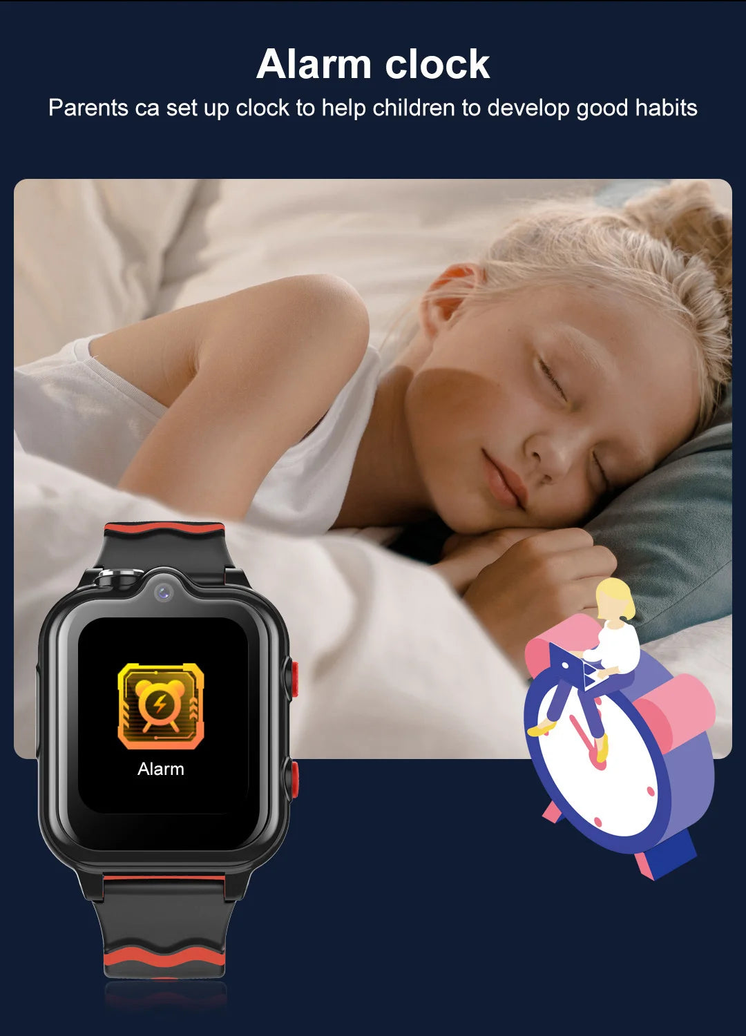 2025 New Smart Watches 4G Kids GPS AGPS LBS SOS Music Playback Dual Camera Smartwatch Waterproof 900mAh Boy Girl Children Gift